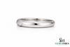 Bezel Set Marquise Lab Diamond Ring - Minimalist Lab Grown Diamond Band