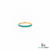 Turquoise Eternity Band Ring With Round Blue Turquoise Stones – Minimalist Stackable Ring