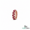 Luxury Pear Cut Ruby & Diamond Eternity Band Ring - Gift For Her