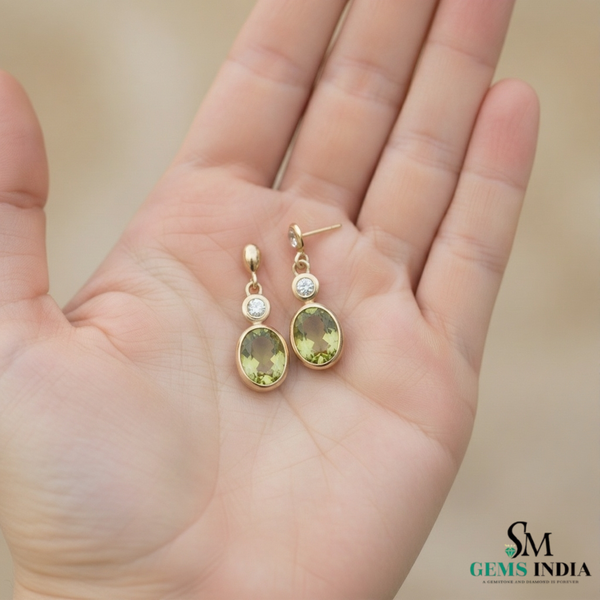 7,80 ct dunkelgrüne Statement-Ohrhänger mit großen sambischen Smaragden im Smaragd- und Ovalschliff, 18 Karat Gold, Smaragdohrringe, ovale Smaragdstifte (Kopie)