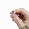 Natural Marquise Cut Tanzanite Ring with Diamonds – Fine Gold Jewelry