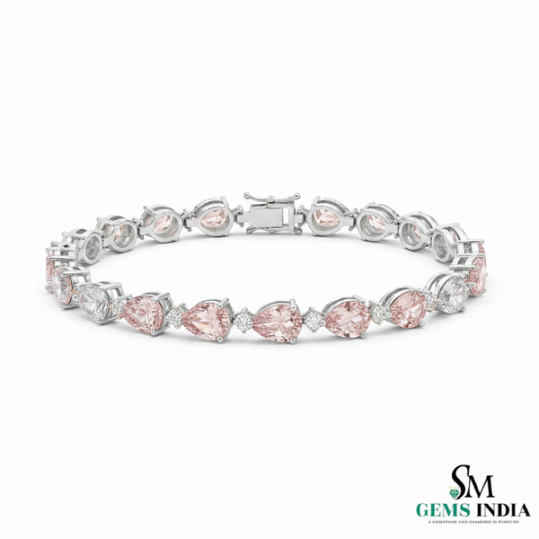 Tennisarmband aus Natur-Smaragden im Ovalschliff und Diamanten in Gold | Tennisarmband aus Natur-Smaragden und Diamanten in Gold | Tennisarmband mit großen Smaragden im Ovalschliff