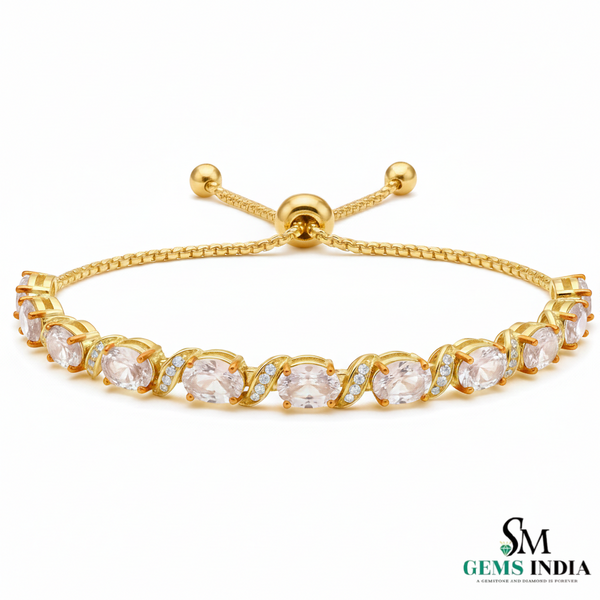 Tennisarmband aus Natur-Smaragden im Ovalschliff und Diamanten in Gold | Tennisarmband aus Natur-Smaragden und Diamanten in Gold | Tennisarmband mit großen Smaragden im Ovalschliff