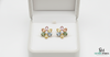 7,80 ct dunkelgrüne Statement-Ohrhänger mit großen sambischen Smaragden im Smaragd- und Ovalschliff, 18 Karat Gold, Smaragdohrringe, ovale Smaragdstifte (Kopie)
