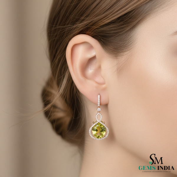 7,80 ct dunkelgrüne Statement-Ohrhänger mit großen sambischen Smaragden im Smaragd- und Ovalschliff, 18 Karat Gold, Smaragdohrringe, ovale Smaragdstifte (Kopie)