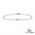 Round Opal October Birthstone Bracelet - Dainty Fine Jewelry Gift for Her