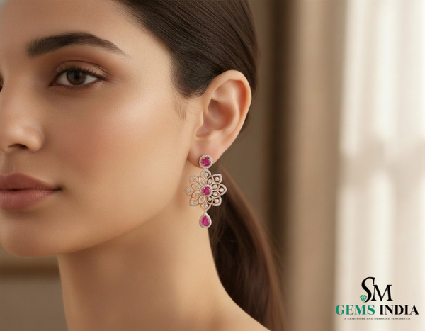 7,80 ct dunkelgrüne Statement-Ohrhänger mit großen sambischen Smaragden im Smaragd- und Ovalschliff, 18 Karat Gold, Smaragdohrringe, ovale Smaragdstifte (Kopie)