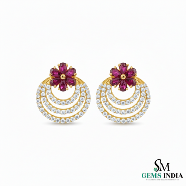 7,80 ct dunkelgrüne Statement-Ohrhänger mit großen sambischen Smaragden im Smaragd- und Ovalschliff, 18 Karat Gold, Smaragdohrringe, ovale Smaragdstifte (Kopie)