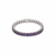 Radiant Emerald-Cut Amethyst Tennis Bracelet for Women