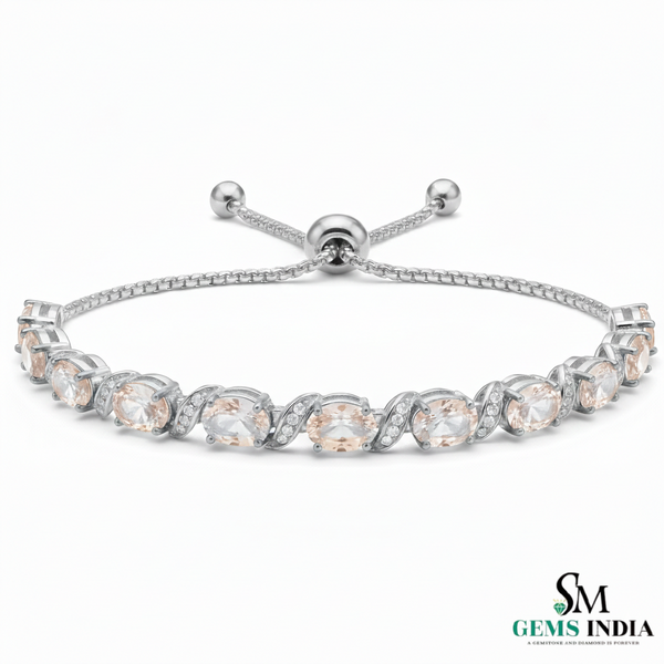 Tennisarmband aus Natur-Smaragden im Ovalschliff und Diamanten in Gold | Tennisarmband aus Natur-Smaragden und Diamanten in Gold | Tennisarmband mit großen Smaragden im Ovalschliff