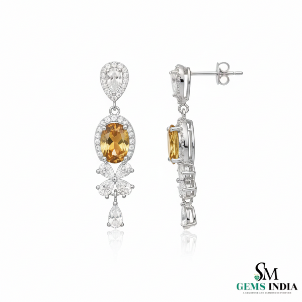 Doppelter Smaragd-Ring in offenem Design aus 14 Karat Gold – Band mit quadratisch und rund geschliffenen grünen Edelsteinen