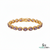 February Birthstone Amethyst and Diamond Halo Bracelet