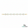 Pear Opal & Diamond Tennis Bracelet in 14K and 18K Gold – Fine Gold Jewelry
