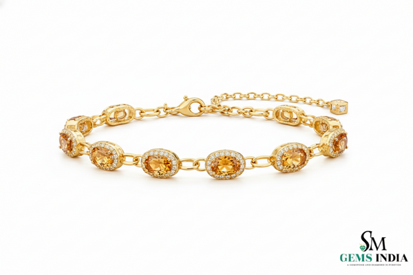 Doppelter Smaragd-Ring in offenem Design aus 14 Karat Gold – Band mit quadratisch und rund geschliffenen grünen Edelsteinen