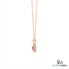 Round Morganite And Diamond Pendant - Fine Jewelry Gift For Her