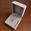 Morganite & Diamond Cushion Cut Pendant - Elegant Gemstone Jewelry