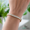 Emerald Cut Diamond Tennis Bracelet – Luxury Bridal Jewelry Gift