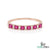 Princess Cut Ruby Ring with Baguette Diamonds - Minimalist Fine Jewelry