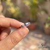 Round Blue Sapphire and Diamond Ring - Sophisticated Fine Jewelry