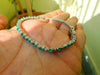 Oval Natural Emerald and Diamond Link Bracelet 14k Gold May Birthstone