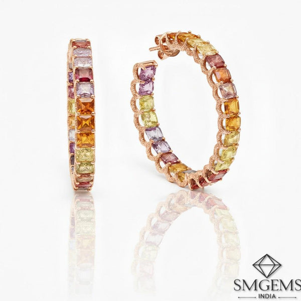 7,80 ct dunkelgrüne Statement-Ohrhänger mit großen sambischen Smaragden im Smaragd- und Ovalschliff, 18 Karat Gold, Smaragdohrringe, ovale Smaragdstifte (Kopie)