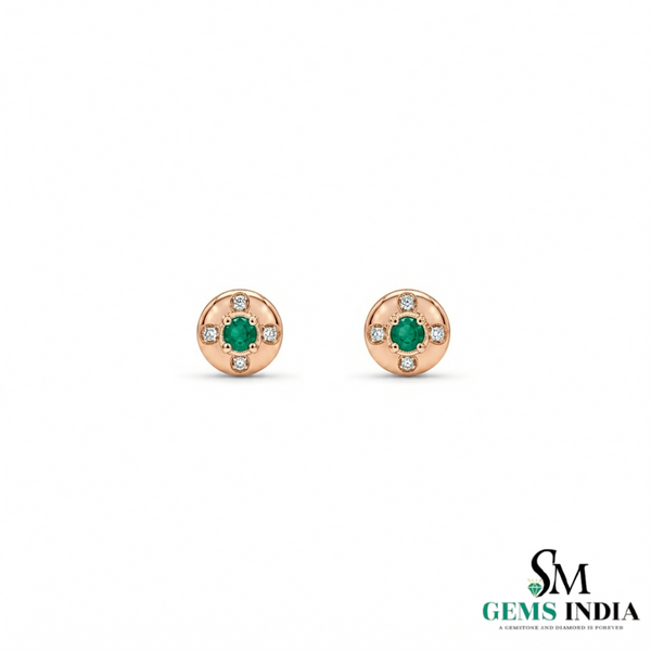 7,80 ct dunkelgrüne Statement-Ohrhänger mit großen sambischen Smaragden im Smaragd- und Ovalschliff, 18 Karat Gold, Smaragdohrringe, ovale Smaragdstifte (Kopie)