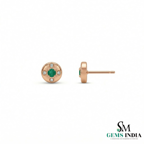 7,80 ct dunkelgrüne Statement-Ohrhänger mit großen sambischen Smaragden im Smaragd- und Ovalschliff, 18 Karat Gold, Smaragdohrringe, ovale Smaragdstifte (Kopie)