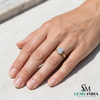 Timeless Emerald Cut Lab Grown Diamond Ring - Elegant Solitaire Engagement Jewelry