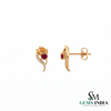 Elegant Round Floral Gemstone Jewelry with Diamond Accents – Gift for Her