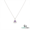Marquise Cut Amethyst Lotus Fine Jewelry for Women - Gift for Women