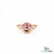 Oval Morganite & Diamond Accent Statement Ring - Pink Gemstone Fine Jewelry