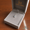 Elegant Natural Aquamarine Gemstone Pendant - Everyday Jewelry For Her
