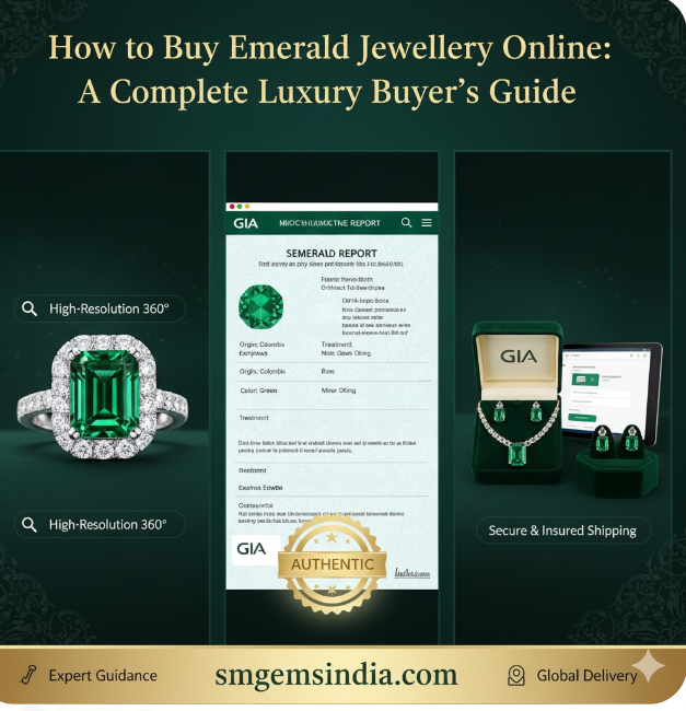 How to Buy Emerald Jewellery Online: A Complete Luxury Buyer’s Guide