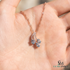 Elegant Triple Oval Cut Aquamarine With Diamond Accent - Dainty Fine Jewelry For Her