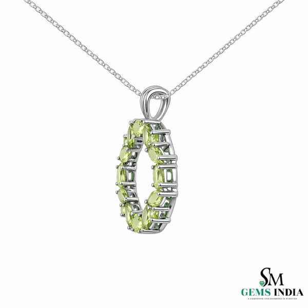 Natürlicher Smaragd-Anhänger, 14 Karat Gold-Anhänger, Smaragd-Schliff-Anhänger, minimalistische Halskette, Geburtstagsgeschenk im Mai, Anhänger für grüne Smaragd-Halskette