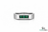 Natural Zambian Emerald Men's Ring: 14k Gold May Birthstone