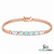 Oval Opal Cuban Link Bracelet - Luxury Opal Chain Bracelet for Women