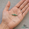 Emerald Cluster Bracelet in 14k Gold – Dainty Luxury Jewelry