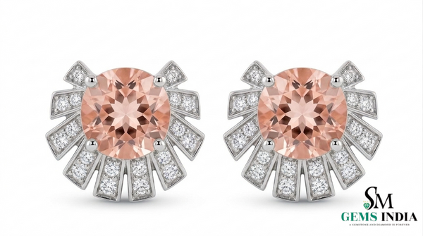 Minimalist Oval Gold Drop Earrings with Sparkling Diamonds