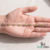 Natural Oval Peridot Link Bracelet in 14K Gold – Fine Gemstone Jewelry
