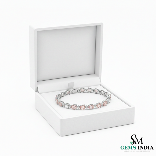 Tennisarmband aus Natur-Smaragden im Ovalschliff und Diamanten in Gold | Tennisarmband aus Natur-Smaragden und Diamanten in Gold | Tennisarmband mit großen Smaragden im Ovalschliff