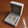 Oval Peridot Infinity Drop Earrings for Women – Elegant Gemstone Jewelry