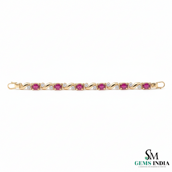 Doppelter Smaragd-Ring in offenem Design aus 14 Karat Gold – Band mit quadratisch und rund geschliffenen grünen Edelsteinen