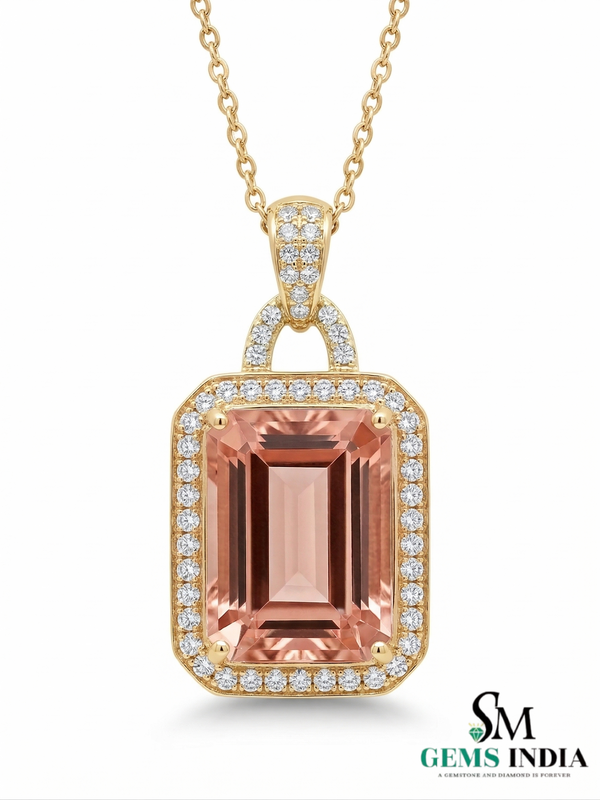 Natürlicher Smaragd-Anhänger, 14 Karat Gold-Anhänger, Smaragd-Schliff-Anhänger, minimalistische Halskette, Geburtstagsgeschenk im Mai, Anhänger für grüne Smaragd-Halskette