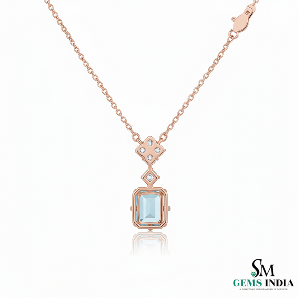 Natürlicher Smaragd-Anhänger, 14 Karat Gold-Anhänger, Smaragd-Schliff-Anhänger, minimalistische Halskette, Geburtstagsgeschenk im Mai, Anhänger für grüne Smaragd-Halskette