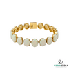 Luxury Natural Oval Opal Tennis Bracelet – Elegant Gemstone Jewelry