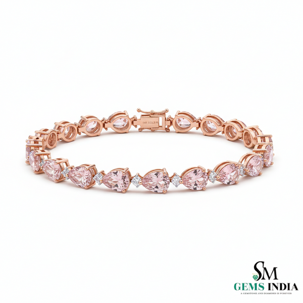 Tennisarmband aus Natur-Smaragden im Ovalschliff und Diamanten in Gold | Tennisarmband aus Natur-Smaragden und Diamanten in Gold | Tennisarmband mit großen Smaragden im Ovalschliff