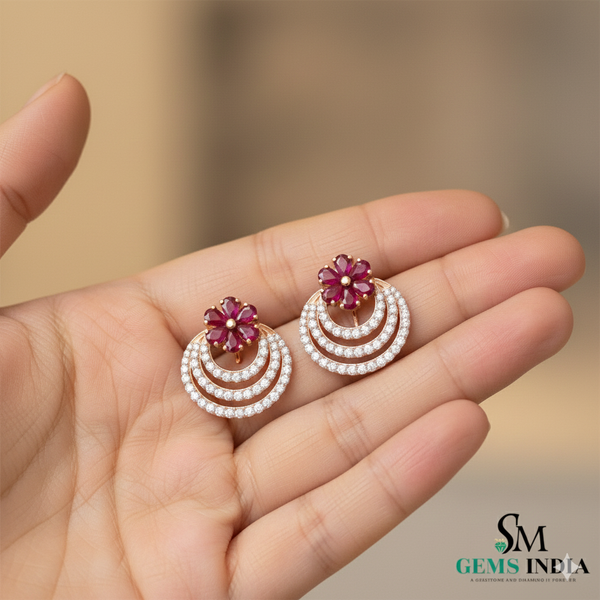 7,80 ct dunkelgrüne Statement-Ohrhänger mit großen sambischen Smaragden im Smaragd- und Ovalschliff, 18 Karat Gold, Smaragdohrringe, ovale Smaragdstifte (Kopie)