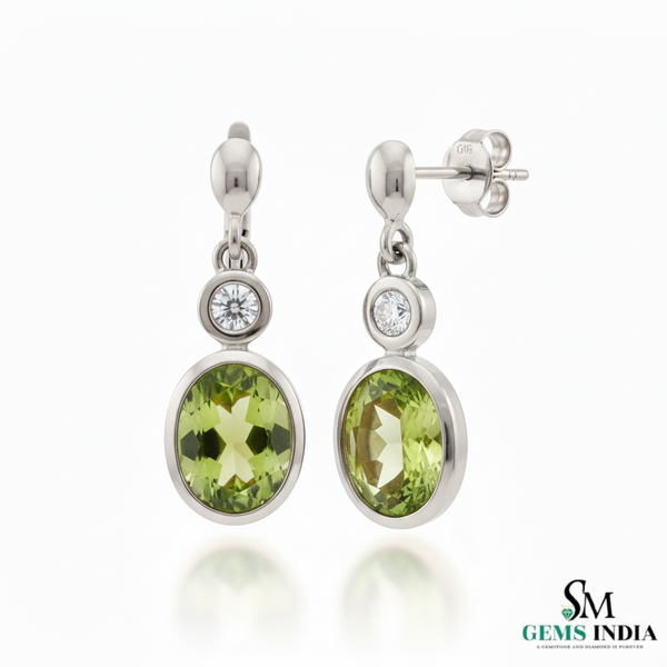 7,80 ct dunkelgrüne Statement-Ohrhänger mit großen sambischen Smaragden im Smaragd- und Ovalschliff, 18 Karat Gold, Smaragdohrringe, ovale Smaragdstifte (Kopie)