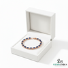 Blue Sapphire & Diamond Tennis Bracelet in 18k Gold - Luxury Women's Jewelry